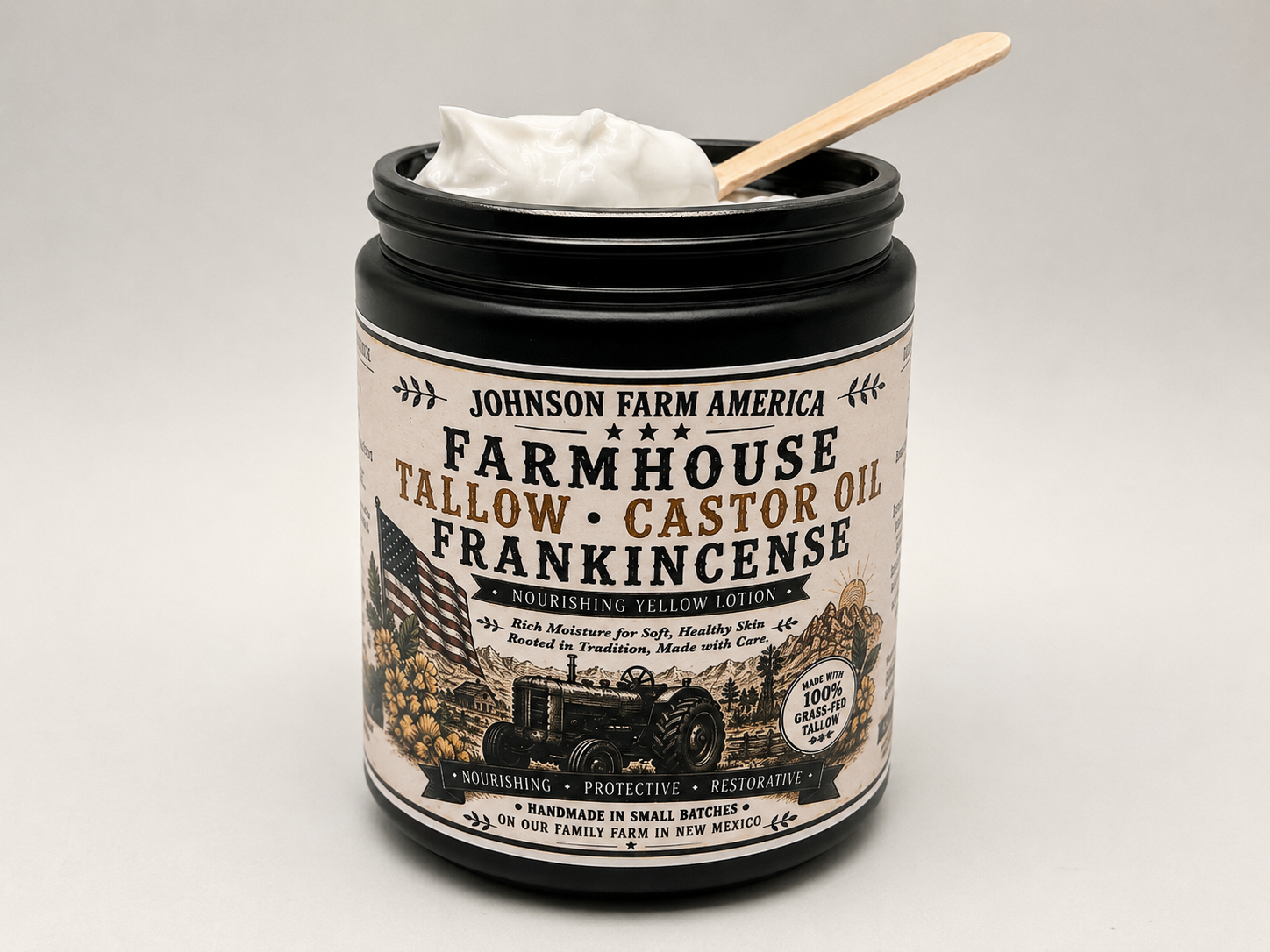 Farmhouse Tallow Castor Oil Frankincense Cream