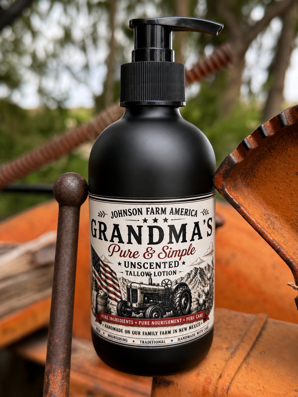 Grandma's Pure & Simple Tallow Lotion (unscented)