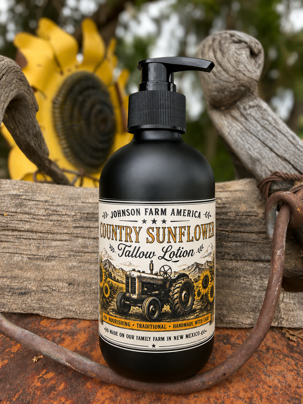 Country Sunflower Tallow Lotion