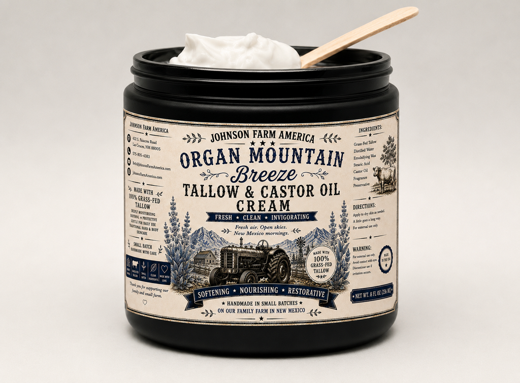 Organ Mountain Breeze Tallow & Castor Oil Cream