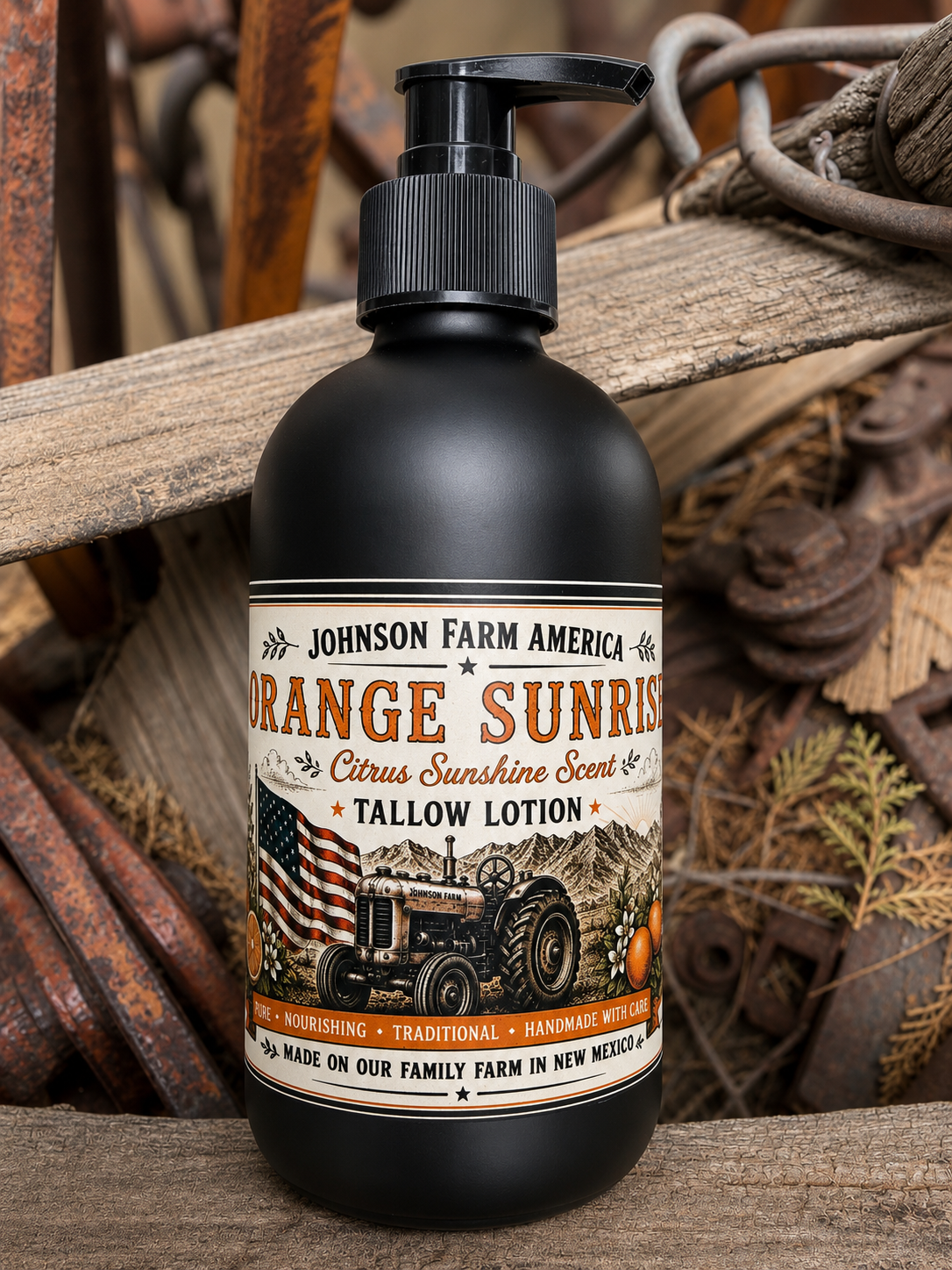 Orange Sunrise Tallow Lotion