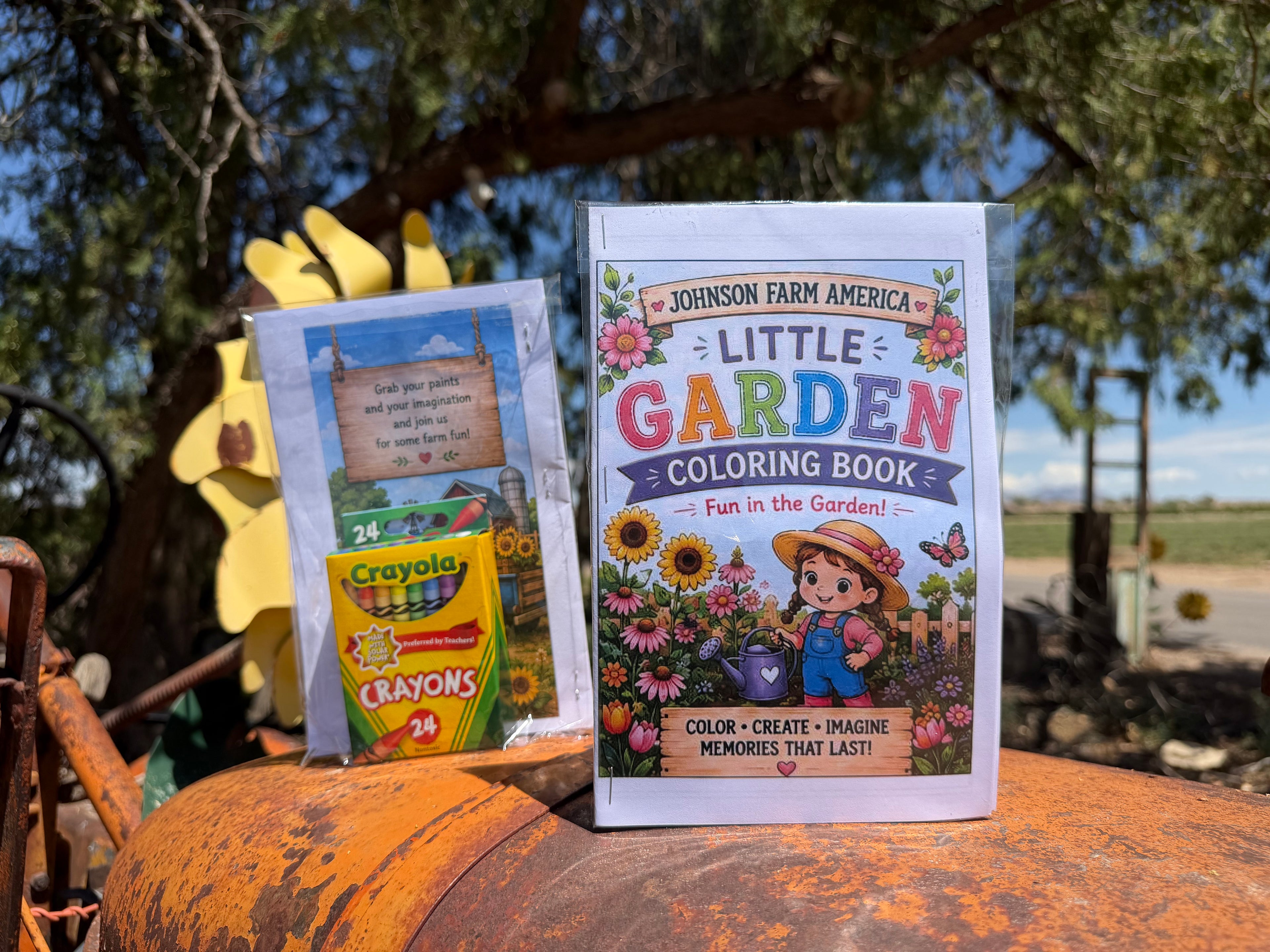 Little Gardener Coloring Book
